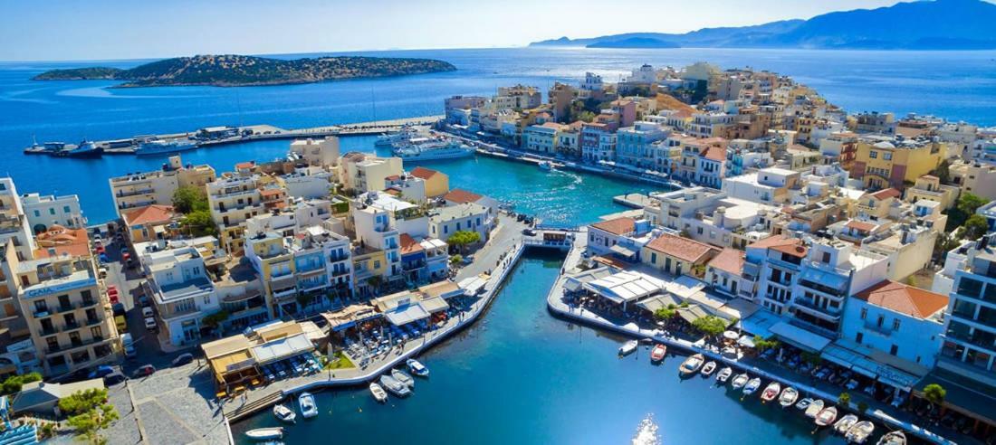 Stunning Seaview Town Apartment Ajos Nikolaos Zewnętrze zdjęcie