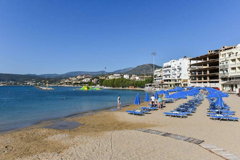 Stunning Seaview Town Apartment Ajos Nikolaos Zewnętrze zdjęcie