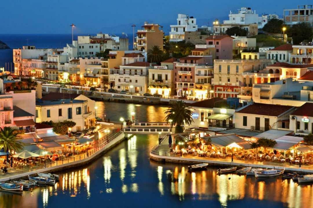 Stunning Seaview Town Apartment Ajos Nikolaos Zewnętrze zdjęcie